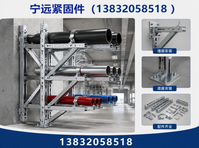 清河县管廊支架展示图